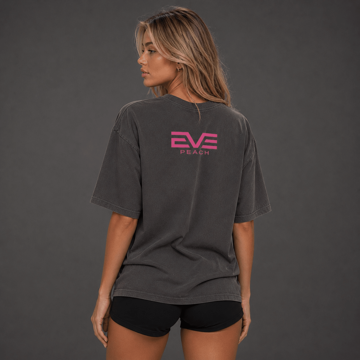 EVE Barbell Oversized Tee - EVEPEACH
