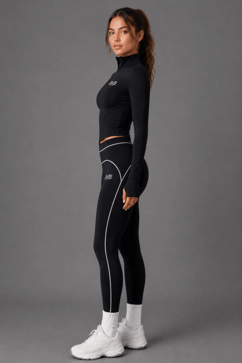 EVE CoreZip Long Sleeve — Compression Fit - EVEPEACH