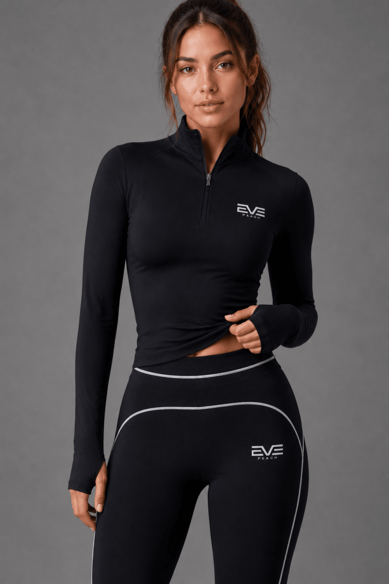 EVE CoreZip Long Sleeve — Compression Fit - EVEPEACH