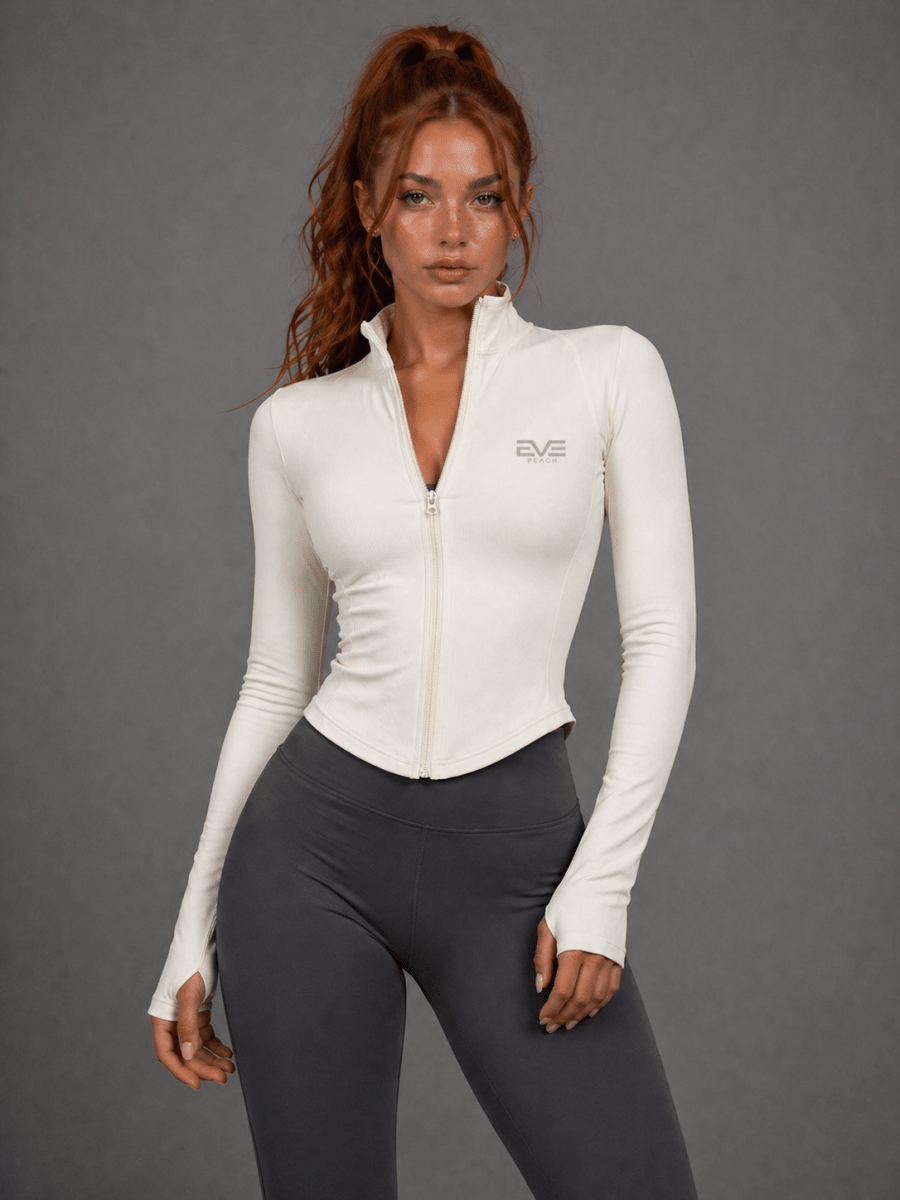 EVE FormZip Sculpt Jacket — Precision Fit Layer - EVEPEACH