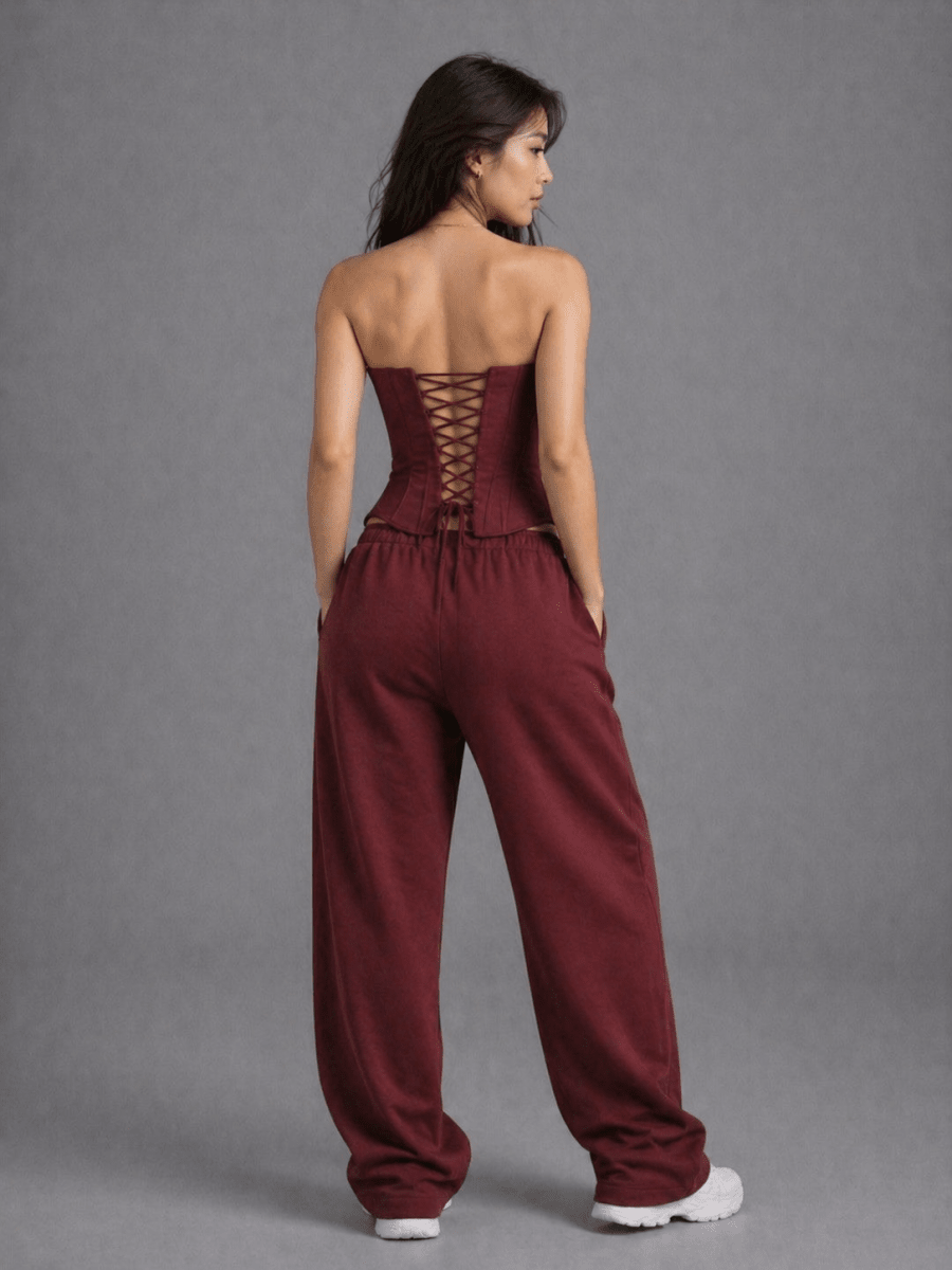 EVE HandMade 3 - Piece Corset Fit Set - EVEPEACH