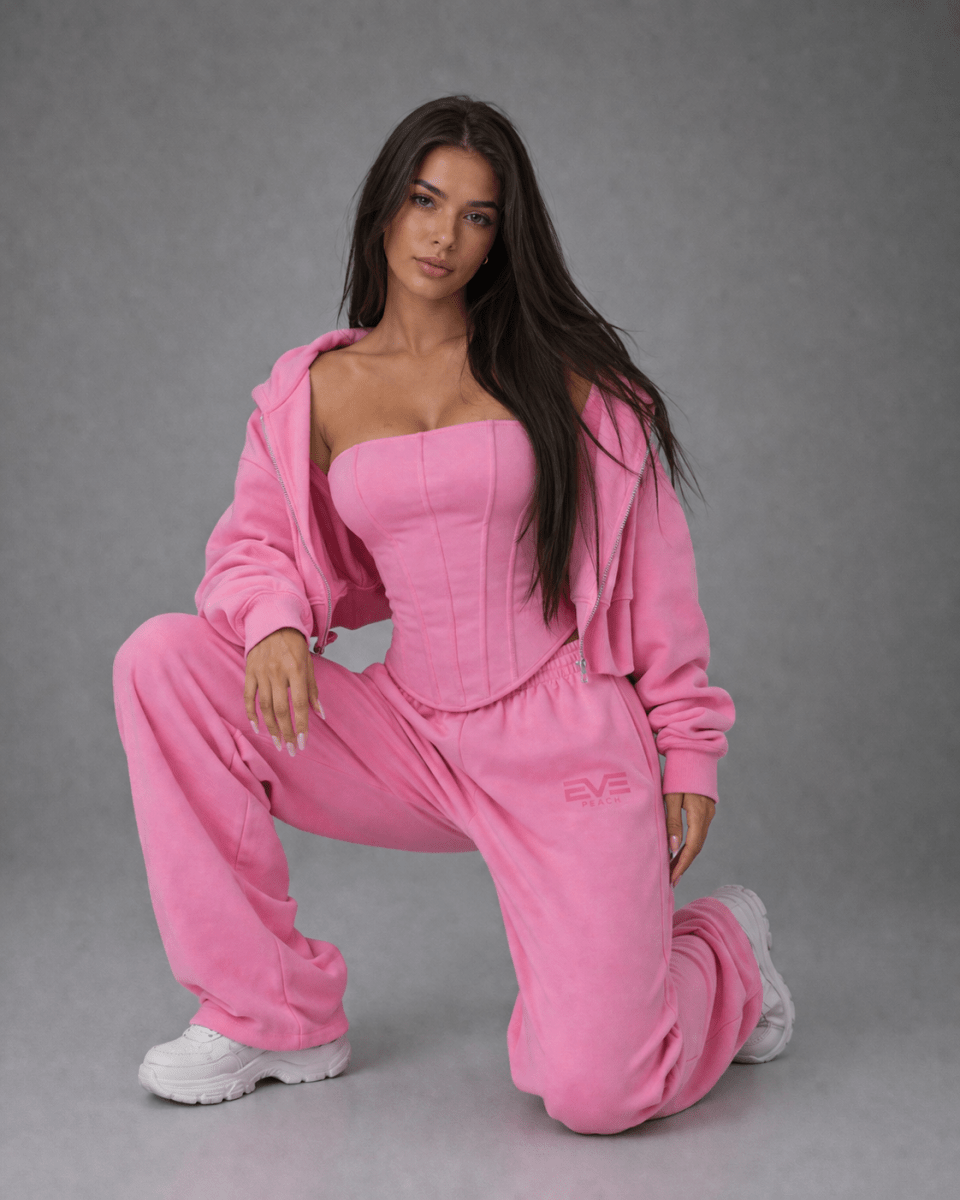 EVE HandMade 3 - Piece Corset Fit Set - EVEPEACH