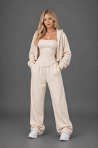 EVE HandMade 3 - Piece Corset Fit Set - EVEPEACH