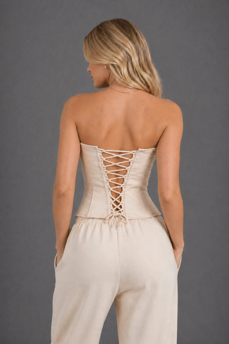 EVE HandMade 3 - Piece Corset Fit Set - EVEPEACH