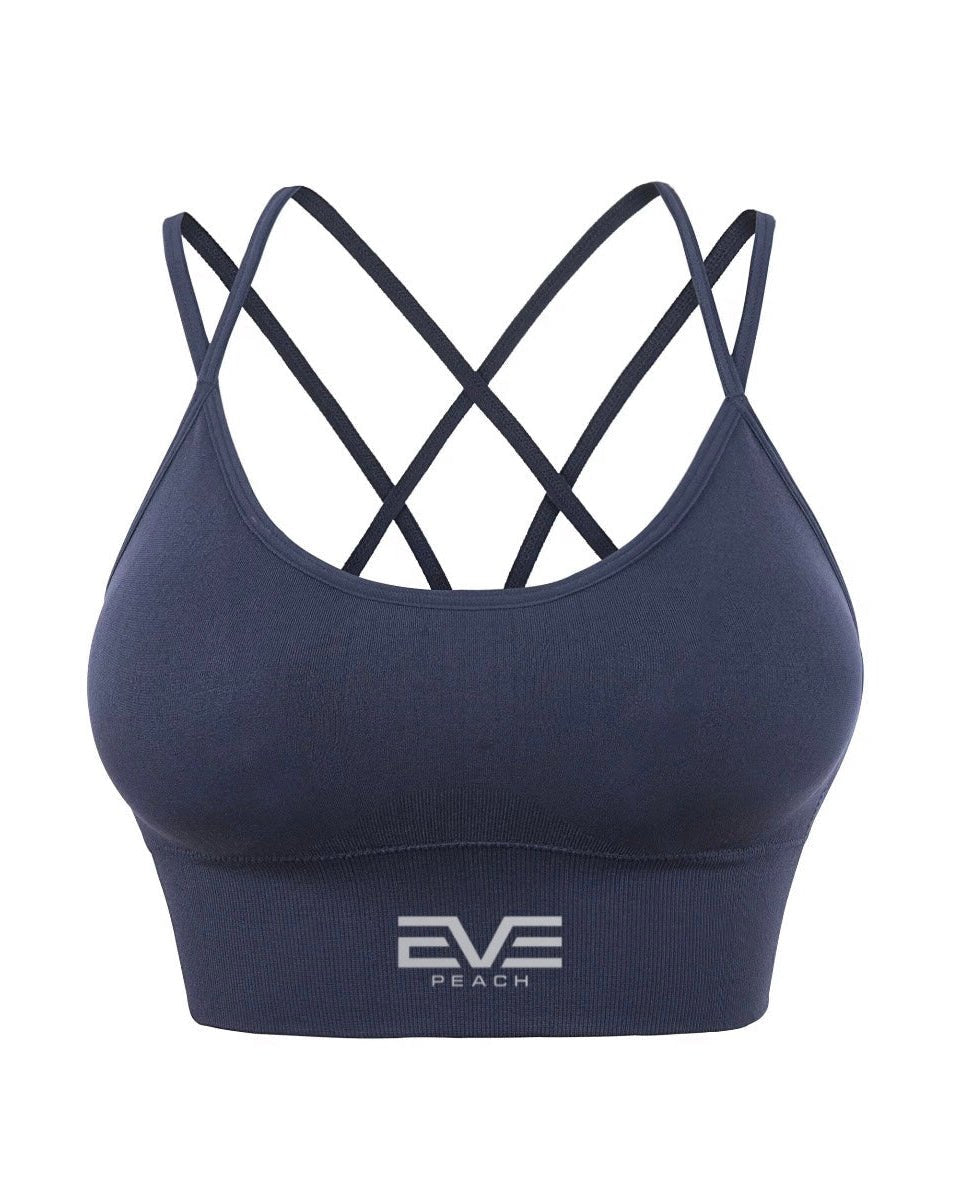 EVE Sculpt Crossback Sports Bra - EVEPEACH