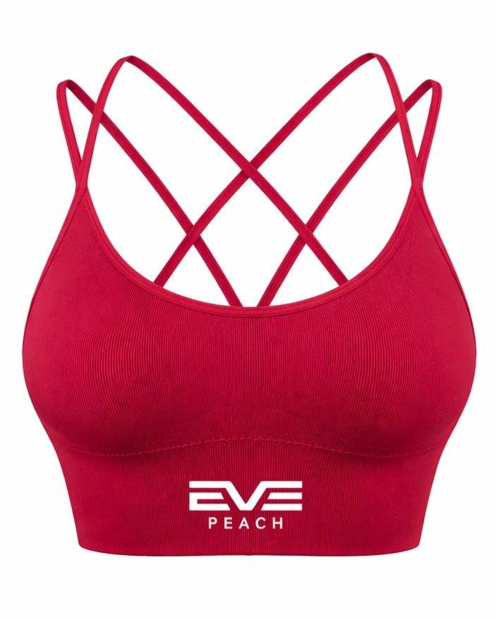 EVE Sculpt Crossback Sports Bra - EVEPEACH