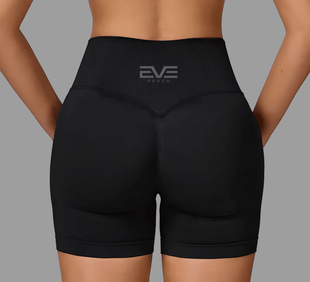 EVE Sculpt Push - Up Shorts – Seamless High Waist - EVEPEACH
