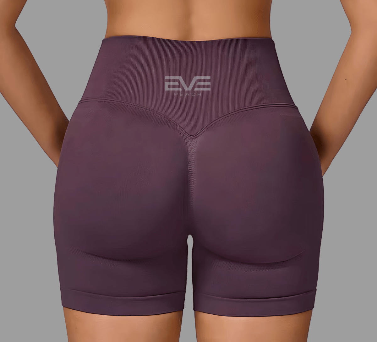 EVE Sculpt Push - Up Shorts – Seamless High Waist - EVEPEACH